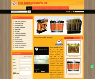 Stepupelectricals.net(Stepupelectricals) Screenshot