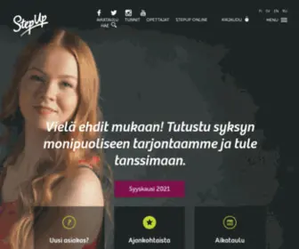 Stepupschool.fi(Tule tanssimaan) Screenshot