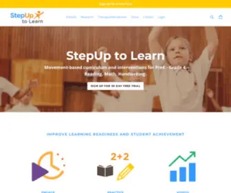 Stepuptolearn.com(Stepuptolearn) Screenshot