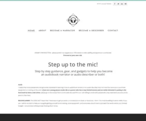 Stepuptothemic.net(Step Up to the Mic) Screenshot