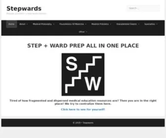Stepwards.com(WARD PREP ALL IN ONE PLACE) Screenshot