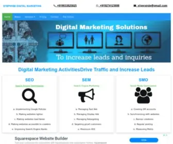 Stepwisedigitalmarketing.com(Digital Marketing Agency doing Google Activities & lead generation) Screenshot