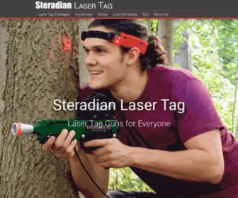 Steradiantech.com(Laser Tag Guns) Screenshot