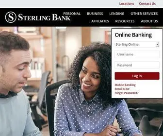 Sterbank.com(Sterling Bank) Screenshot