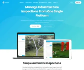 Sterblue.com(The Central Platform for Infrastructure Inspections) Screenshot
