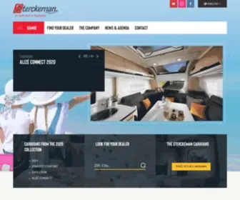 Sterckeman.tm.fr(Sterckeman caravans) Screenshot