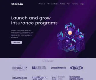 Stere.io(Digital Ecosystem for Insurance Programs) Screenshot