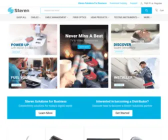 Sterenusa.com(Steren Solutions) Screenshot