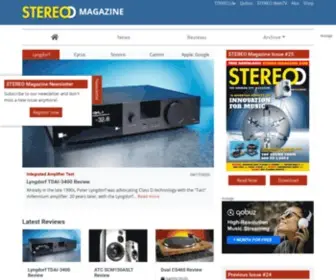 Stereo-Magazine.com(Stereo Magazine) Screenshot