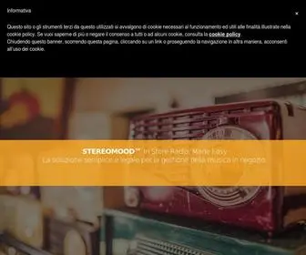 Stereomood.com(Radio In Store) Screenshot