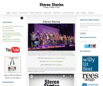 Stereostories.com(Stereo Stories) Screenshot