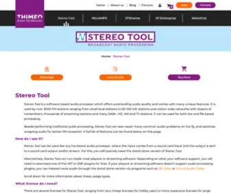 Stereotool.com(Stereo Tool) Screenshot