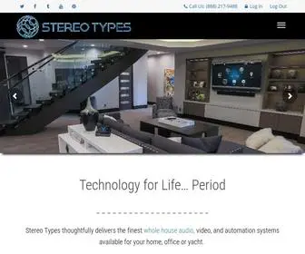 Stereotypes.biz(Home Automation Experts in Charlottesville VA) Screenshot