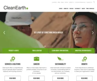 Stericycleenvironmental.com(Clean Earth) Screenshot