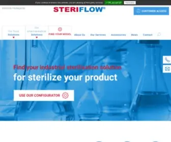 Steriflow.com(Autoclave) Screenshot