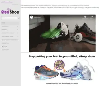 Sterishoe.com(Home) Screenshot