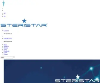 Steristar.com(Steristar) Screenshot