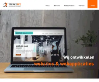 Sterkezet.nl(Sterke Zet webdevelopment) Screenshot