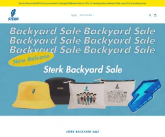 Sterkproduction.net(Sterk Production Official Merchandise) Screenshot