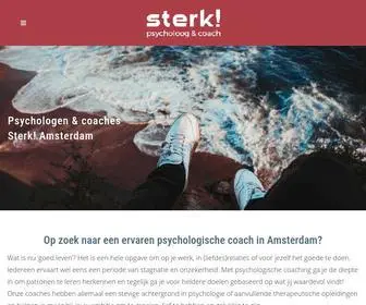 Sterktrainingencoaching.nl(Goede psycholoog of personal coach in Amsterdam) Screenshot