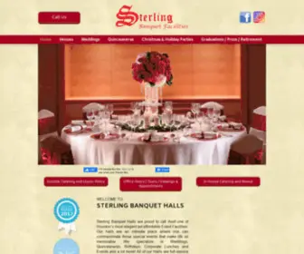 Sterlingbanquethall.com(Sterling Banquet Hall) Screenshot