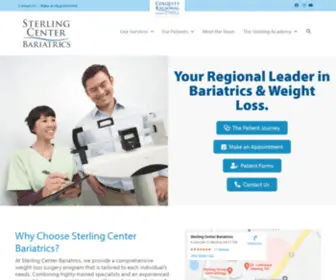 Sterlingbariatrics.com(Sterling Center Bariatrics) Screenshot