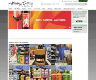 Sterlingcellars.com(Sterling Cellars) Screenshot