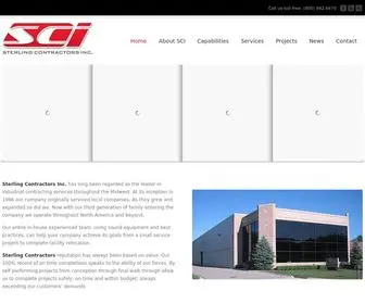 Sterlingcontractorsinc.com(Sterling Contractors Inc) Screenshot