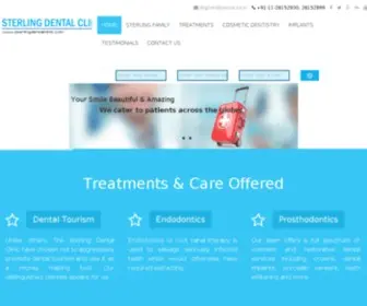 Sterlingdentalclinic.com(Sterling Dental Clinic) Screenshot