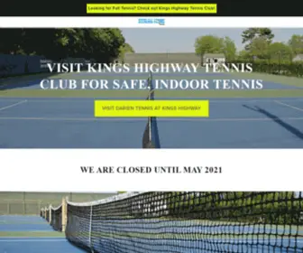 Sterlingfarmstennisclub.com(Stamford Tennis) Screenshot