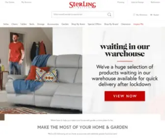 Sterlingfurniture.co.uk(Sofas, Dining Furniture, Bedroom Furniture & Home Accessories) Screenshot