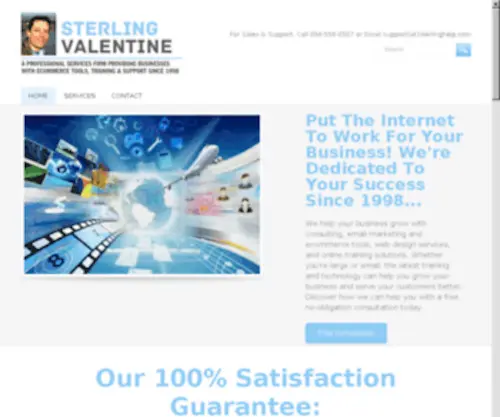 Sterlinghelp.com(Sterling Valentine's Support Center) Screenshot