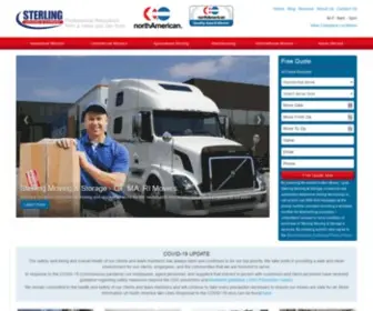 Sterlingmoving.com(Sterling Corporation) Screenshot