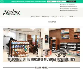 Sterlingmusic.in(Music Shop) Screenshot