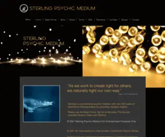 Sterlingpsychicmedium.com(Sterling Psychic Medium I Home) Screenshot