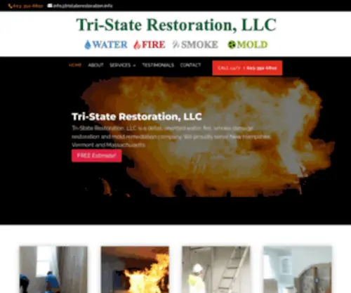 Sterlingqualitycleaners.com(Tri-State Restoration) Screenshot
