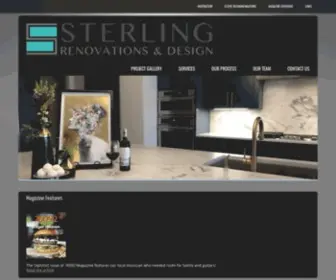 Sterlingrenovationsdfw.com(Sterling Renovations & Design) Screenshot