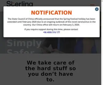 Sterlingrisq.com(Sterling RISQ) Screenshot