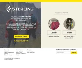 Sterlingrope.com(The Best Rope and Life) Screenshot