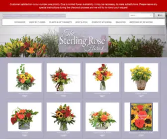 Sterlingroseflorist.com(Sterlingroseflorist) Screenshot
