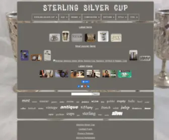 Sterlingsilvercup.com(Sterling Silver Cup) Screenshot