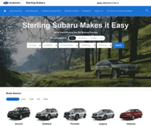 Sterlingsubaru.com(Sterling Subaru) Screenshot