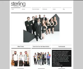 Sterlingtalent.com(Sterling Talent Inc) Screenshot