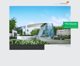 SterlingVillagrande.com(Villas in Bangalore) Screenshot