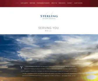 Sterlingwealthservices.com(Sterling Wealth Services) Screenshot