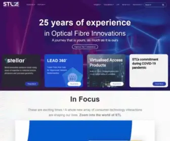 Sterlitetech.com(Industry Leading Digital Networks Integrator) Screenshot