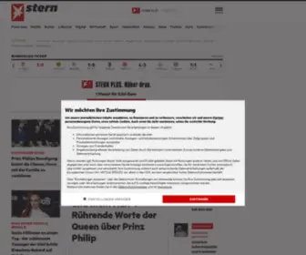 Stern-Verlag.de(Nachrichten, Hintergr) Screenshot