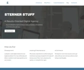 Sternerstuff.dev(Software Development and WordPress Customization) Screenshot