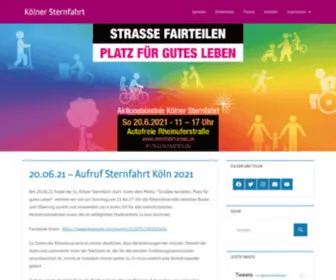 Sternfahrt-Koeln.de(Kölner) Screenshot
