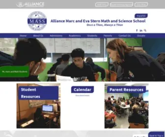 Sternmass.org(Alliance Marc & Eva Stern Math and Science School) Screenshot